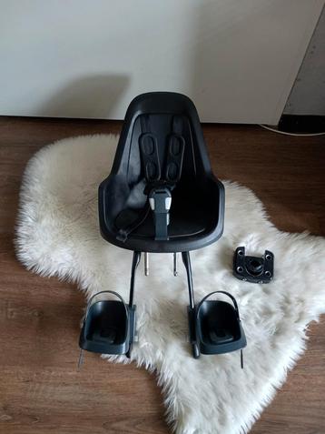 Bobike Mini One Urban Black 9-15KG Voorzitje! Fietsstoeltje beschikbaar voor biedingen