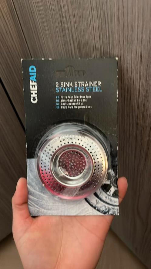 Stainless steel, Huis en Inrichting, Keuken | Keukenelementen, Zo goed als nieuw, Minder dan 100 cm, 50 tot 100 cm, 25 tot 50 cm