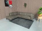 GRATIS LEVERING Hoekbank Donkergroen 275x205 REFURBISHED, 250 tot 300 cm, Stof, Hoekbank, Ophalen of Verzenden