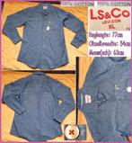 LEVI'S blauwe overhemd maat ca. M nieuw, Kleding | Heren, Overhemden, Blauw, Nieuw, Ophalen of Verzenden, Halswijdte 41/42 (L)