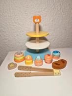 Etagère Met Gebakjes, Kinderen en Baby's, Speelgoed | Houten speelgoed, Ophalen of Verzenden, Zo goed als nieuw