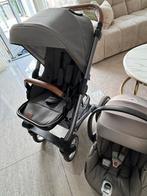 Mutsy Nio kinderwagen met autostoel van Cybex, Ophalen of Verzenden, Gebruikt, Overige merken, Verstelbare rugleuning