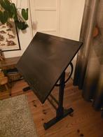 Massief Houten Tekentafel - Vintage Look, Hobby en Vrije tijd, Schilderen, Ophalen of Verzenden, Gebruikt, Ezel