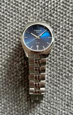 Tissot PR100 Blauw Swiss Quartz, Staal, 1960 of later, Ophalen of Verzenden, Polshorloge