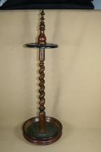 Antiek notenhouten Willem 111 pijpenstandaard, Antiek en Kunst, Ophalen of Verzenden