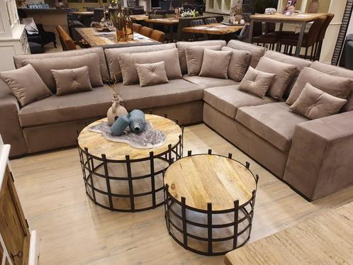 *ACTIE* Bank Bankstel Hoekbank Kleuren Stoffen v.a. €789 (11, Huis en Inrichting, Banken | Bankstellen, Nieuw, Leer, Stof, Ophalen of Verzenden