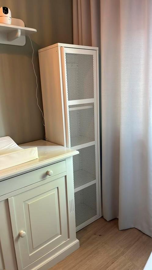 Ikea ivar kast met deur wit draadwerk 40x30x160, Huis en Inrichting, Kasten | Overige, Zo goed als nieuw, Ophalen