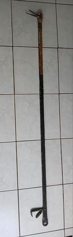 antiek smeedijzer drager..., Ophalen, Gebruikt