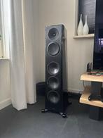 Paradigm founder 100F hoogglans zwart, Zo goed als nieuw, 120 watt of meer, Front, Rear of Stereo speakers, Ophalen