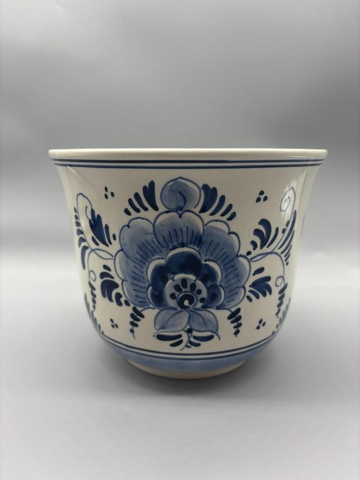 Bloempot Flora Royal Delft Antiek, Antiek en Kunst, Antiek | Porselein, Ophalen of Verzenden
