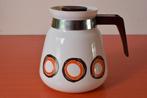 Retro vintage jaren 70 West-Germany koffiepot / theepot, Gebruikt, Overige typen, Ophalen of Verzenden, Glas