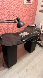 Nageltafel met afzuig en lamp, Ophalen, Gebruikt, Wit, Handen en Nagels