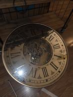 Grote Wandklok met Tandwielen, Ophalen of Verzenden, Zo goed als nieuw, Analoog, Wandklok
