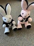 Twee Playboy Konijnen Knuffels, Ophalen of Verzenden, Zo goed als nieuw, Konijn