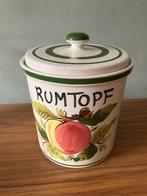 Mooie Rumtopf pot met deksel, Antiek en Kunst, Ophalen of Verzenden