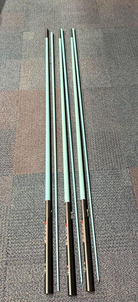 3x Colmic ec 200 power colorfull, Watersport en Boten, Hengelsport | Witvissen, Gebruikt, Vaste hengel, Ophalen