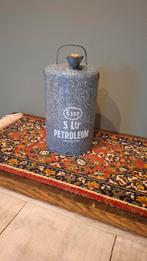 Vintage Esso Petroleum Kan 5 Liter, Antiek en Kunst, Antiek | Emaille, Ophalen of Verzenden