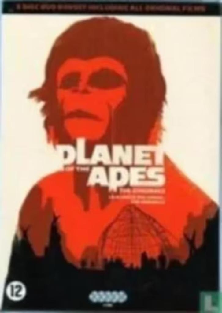 Planet of the Apes - The Originals - 5DVD-box, Cd's en Dvd's, Dvd's | Klassiekers, Zo goed als nieuw, Actie en Avontuur, 1980 tot heden