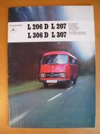 Mercedes 206D 207 306D 307 Brochure 1973 - 206 306 - Hanomag, Zo goed als nieuw, Ophalen, Mercedes-Benz, Mercedes