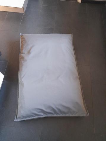Grote grijze kussens. 80 x 120 €30,- per stuk beschikbaar voor biedingen