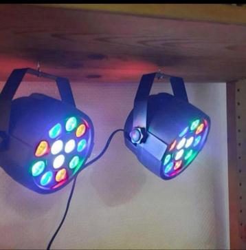 Ledpar discolamp RGBW beschikbaar voor biedingen