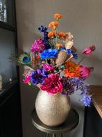 Tulpenvaas met Zijden bloemen Trendy Zijde Gratis Verzending, Huis en Inrichting, Ophalen of Verzenden, Nieuw