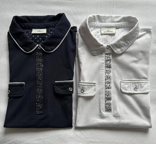 2 HV Polo / HV Society polo's maat 36, Kleding | Dames, T-shirts, Zo goed als nieuw, Maat 36 (S), Korte mouw, Ophalen of Verzenden