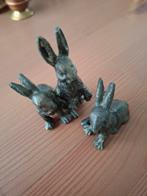 Bronzen Konijntjes - Set van 3, Ophalen of Verzenden