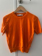 Zara orange crop top, Kleding | Dames, Tops, Ophalen, Zo goed als nieuw, Oranje, Korte mouw