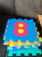 Puzzelmat alfabet en cijfers compleet, Ophalen, Zo goed als nieuw, Puzzelen