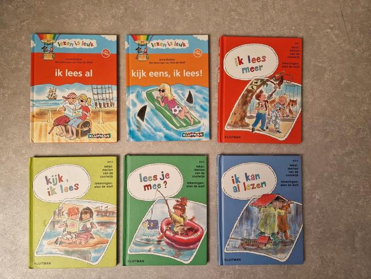 Kluitman AVI Leesboeken - 6 stuks, Boeken, Kinderboeken | Jeugd | onder 10 jaar, Gelezen, Ophalen of Verzenden