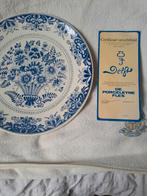 Porselijne bord delfs blauw, Antiek en Kunst, Ophalen of Verzenden