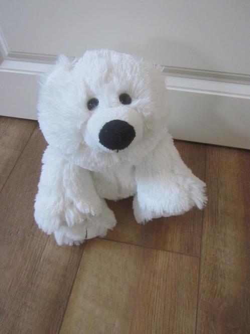 Ostoy Trading KIKA zacht pluche witte knuffel beer ca.30cm, Kinderen en Baby's, Speelgoed | Knuffels en Pluche, Nieuw, Beer, Ophalen of Verzenden