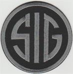 Sig Sauer stoffen opstrijk patch embleem #3, Ophalen of Verzenden, Nieuw, Shirt