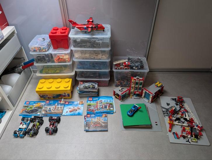 Grote verzameling legosets, Kinderen en Baby's, Speelgoed | Bouwstenen, Gebruikt, Overige merken, Ophalen