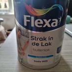 Flexa Strak in de Lak Buitenlak - Basis W05, Wit, Ophalen of Verzenden, Zo goed als nieuw, Lak