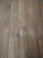 45m2 eiken lamelparket vloer rustiek, 150 cm of meer, 10 tot 30 cm, Vloerdelen of -planken, Zo goed als nieuw