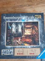 ravensburger escapepuzzel drakenlaboratorium, Ophalen of Verzenden, 500 t/m 1500 stukjes, Gebruikt, Legpuzzel