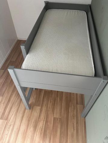 Kinder hoogslaper, grijs, 200 x 80 cm beschikbaar voor biedingen