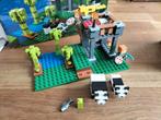 Lego Minecraft Panda Verblijf, Kinderen en Baby's, Speelgoed | Duplo en Lego, Ophalen of Verzenden, Zo goed als nieuw, Complete set