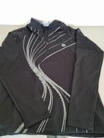 Zwart sportshirt Leontien, maat L, Leontien, Ophalen of Verzenden, Zo goed als nieuw, L