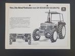 Tractor folder John Deere Allrad traktoren 34-50 ps, Boeken, Catalogussen en Folders, Ophalen of Verzenden, Zo goed als nieuw