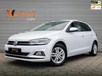 Volkswagen Polo 1.0 TSI Highline Dsg Xenon Navi Cruise, Auto's, Volkswagen, Stof, Zwart, 95 pk, Wit