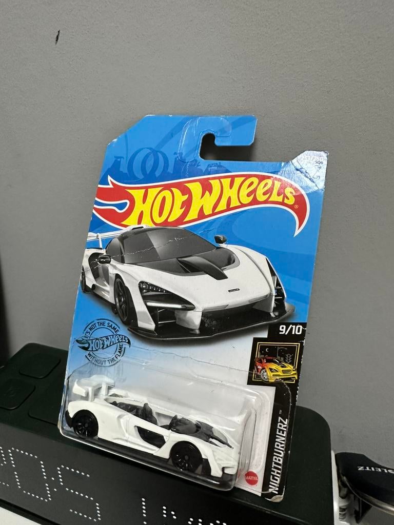 Hot wheels mclaren senna error car, Ophalen of Verzenden, Zo goed als nieuw