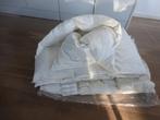 2 donzen dekbed sets met overtrek, hoeslakens, moltons, Ophalen of Verzenden, Zo goed als nieuw