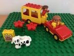 Duplo auto en caravan, Kinderen en Baby's, Speelgoed | Duplo en Lego, Complete set, Duplo, Zo goed als nieuw, Ophalen