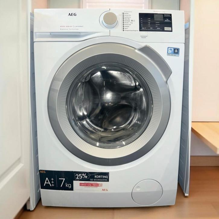Wasmachine AEG  8kg A+++ - ZGAN--- BEZORGING MOGELIJK, Witgoed en Apparatuur, Wasmachines, Zo goed als nieuw, 8 tot 10 kg, 85 tot 90 cm
