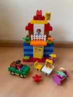 Duplo, huis met gezin (vader, moeder) poppetjes, auto, bed, Kinderen en Baby's, Speelgoed | Duplo en Lego, Ophalen of Verzenden