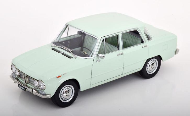 Alfa Romeo Giulia 1.6 Ti 1962 Aqua di Fonte, 1/18, Mitica, Hobby en Vrije tijd, Modelauto's | 1:18, Nieuw, Overige merken, Ophalen of Verzenden