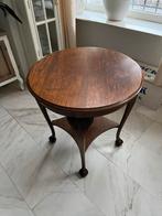 Antieke bijzettafel met sierlijke poten J.A Huizinga, Ophalen of Verzenden